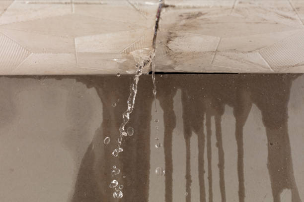 Professional Sewage Cleanup technician working in Five Points, OH